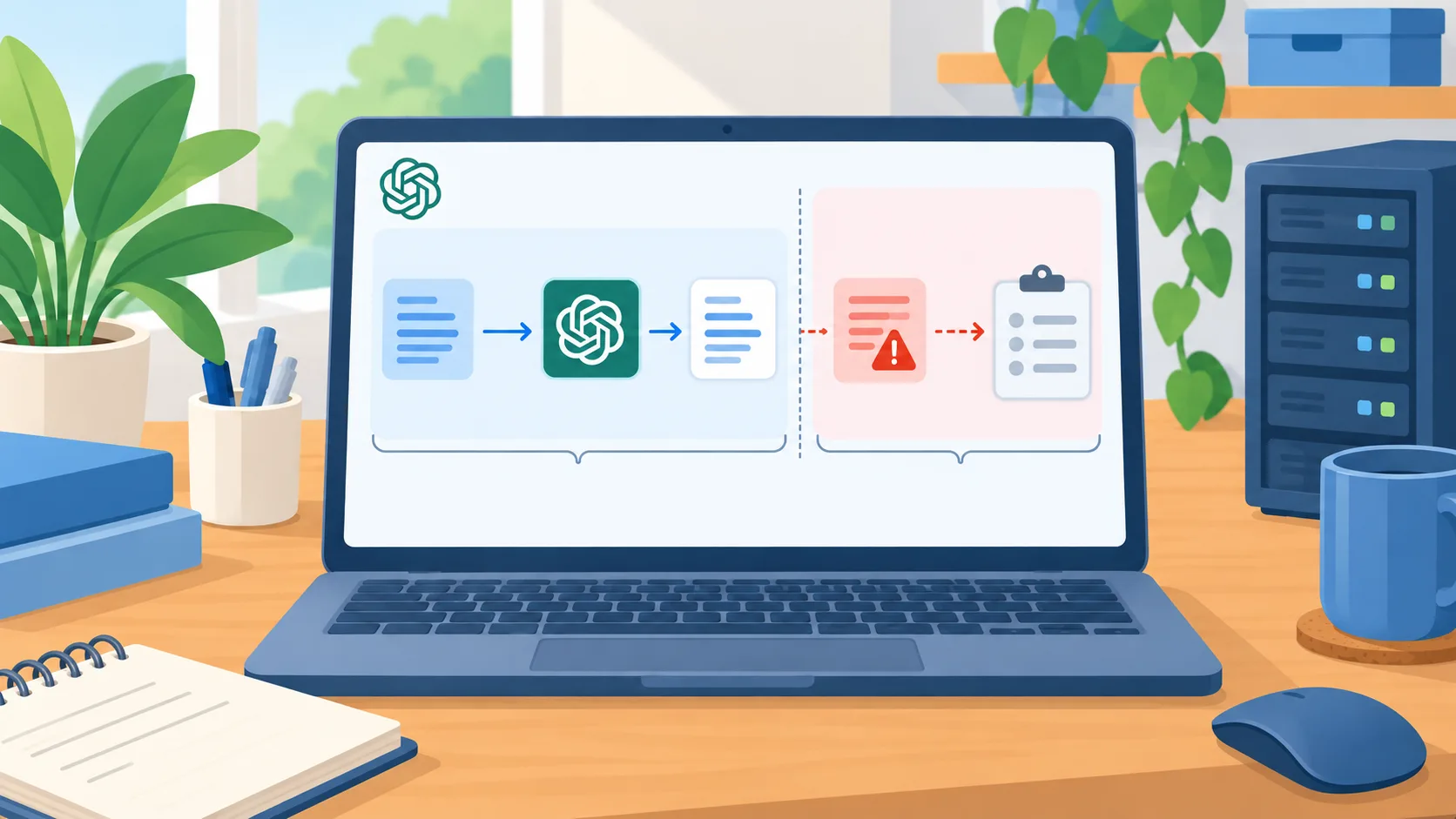 Private AI safety signals separated from customer controlled content